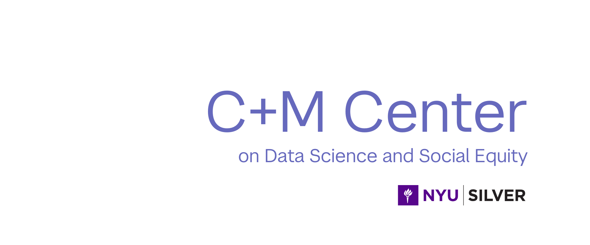 Default featured image for talk, Image of blue C+M Center logo.